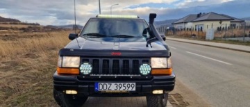 Jeep Grand Cherokee I 5.2 i V8 Limited 215KM 1996 Jeep Grand Cherokee LiFT 5.2 V8Gaz Android LED HAK 5.2 BenzynaLPG 215KM, zdjęcie 4
