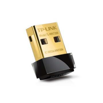Сетевая карта TP-Link TL-WN725N 150 Мбит/с nano USB