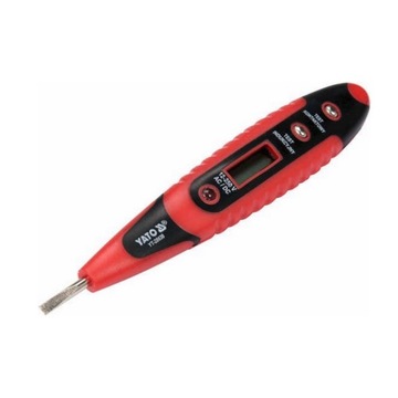 PRÓBNIK NAPIĘCIA LCD 12-230V PROBÓWKA TESTER