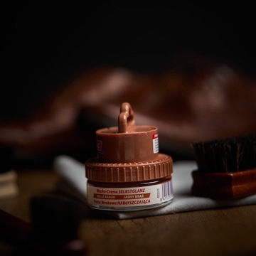 КРЕМ С ВОСКОМ ДЛЯ КОЖАНОЙ ОБУВИ КОРИЧНЕВАЯ ПАСТА 50мл