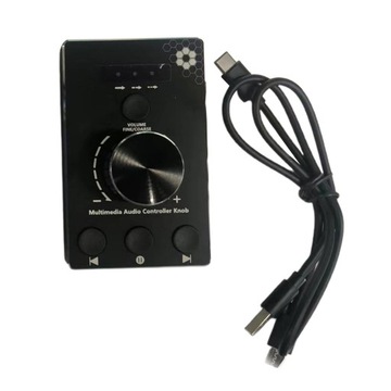 Mini USB Volume Control Knob 3 Volume Control Modes with 4.9ft Cable
