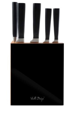 ZESTAW 5 KUTYCH NOŻY W BLOKU FINO VIALLI DESIGN