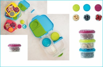 B.BOX Mini Ланчбокс ЛИМОННЫЙ ШЕРБЕТ 1000мл для школы bbox с контейнером