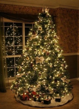 Рождественская елка огни вспышки 500 теплый белый + FLASH