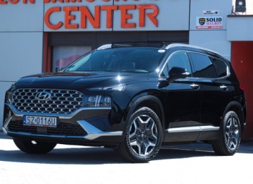 Hyundai Santa Fe IV SUV HEV 1.6 T-GDI HEV 230KM 2022 Hyundai Santa Fe 230ps 4WD Full Wentyle Panorama 360 Hak HUD Krell ACC Blis, zdjęcie 3