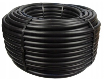 Монтажная труба PN6 для орошения из полиэтилена, фи 25, шланг 100 м.