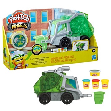 HASBRO PLAY-DOH CIASTOLINA ŚMIECIARKA 2W1 F5173