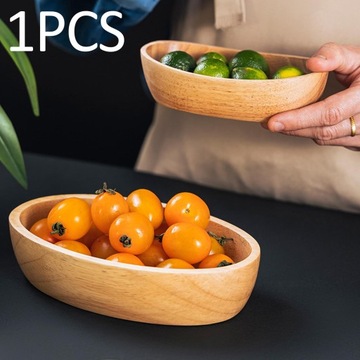 Деревянное блюдо сервировочное Лодка для суши для ресторана 20 см х 12 см