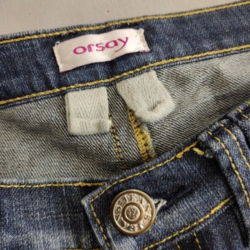 ORSAY Fajne Jeansowe SPODENKI DAMSKIE rozm 38-40