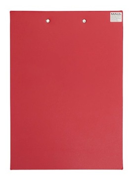 Блокнот для письма с зажимом А4, красный Блокнот MAUL с зажимом