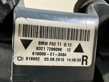 BMW 4 F32 F33 F36 SVĚTLO PRAVÁ ZADNÍ LED EUR - JEHLA