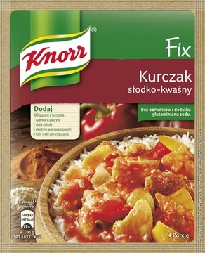 FIX KNORR KURCZAK SŁODKO KWAŚNY