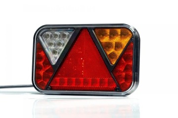 Lampa przyczepy LED 5 FUN TEMA PRZEWÓD PRAWA NOWOŚ