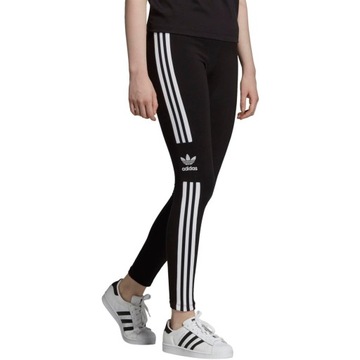 34 DAMSKIE SPODNIE LEGGINSY GETRY ADIDAS CZARNE