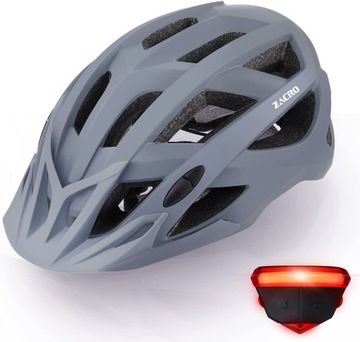 KASK ROWEROWY SZARY ZACRO CH01 r. 54-63 cm