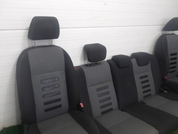 FORD FOCUS MK2 04-10 HB SEDADLA PŘEDNÍ POHOVKA ZADNÍ KPL PĚKNÝ EVROPA OE