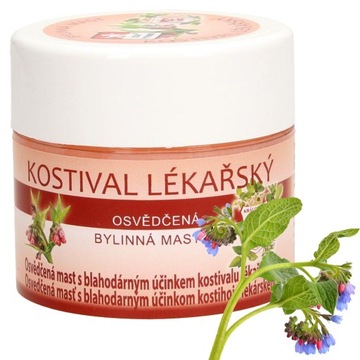 Maść żywokostowa z żywokostu przeciwbólowa uśmierzająca na stłuczenia 150ml