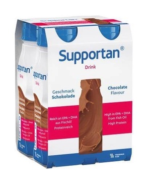 Supportan Drink smak czekoladowy 4 x 200 ml
