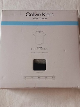 KOSZULKI MĘSKIE CALVIN KLEIN r. XL 4 PACK