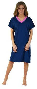 Женская воздушная, свободная ночная рубашка с V-образным вырезом, размер XXL.