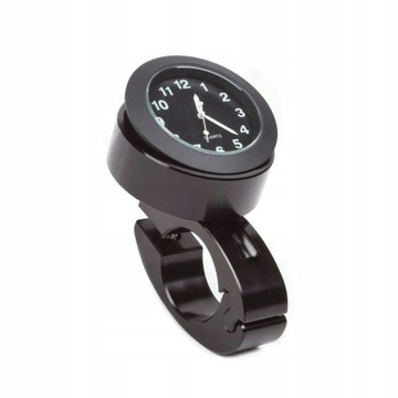 ВЕЛОСИПЕДНЫЕ ЧАСЫ НА РУЛЬ МОТОЦИКЛА, ЧЕРНЫЕ