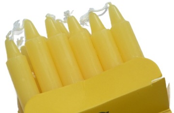 СОЕВАЯ ЖЕЛТАЯ СВЕЧА МАНИФЕСТ 1 ШТ, 7 ЧАКР - ЧАКРА СОЛНЕЧНОГО СПЛЕЧЕНИЯ