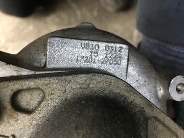 TOYOTA 2.0 D4D TURBO 17201-27050