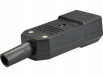 Компьютерный разъем C14 UPS IEC320 10A для кабеля