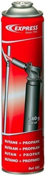 BUTLA Z GAZEM KARTUSZ GAZOWY PROPAN BUTAN 600 ML BUTANE + PROPANE 340G