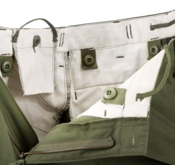 M65 Helikon-tex БРЮКИ NYCO САТИНОВЫЕ ОЛИВКО-ЗЕЛЕНЫЕ XS/Regular