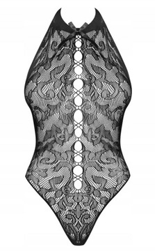 КРУЖЕВНОЕ БОДИ OBSESSIVE SEXY B119 ЧЕРНОЕ S/M/L