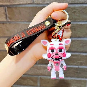 Брелок-подвеска FNAF POP Five Nights at Freddy's Foxy Freddy Chica