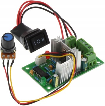 Regulator Obrotów Silnika DC PWM 10-30V 3-4A