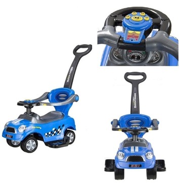 Push-Ride-On с направляющей Coupe Blue