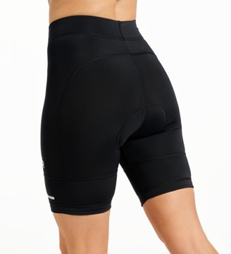 ЖЕНСКИЕ ВЕЛОСИПЕДНЫЕ ШОРТЫ СО СВЕТООТРАЖАЮЩЕЙ ВСТАВКОЙ