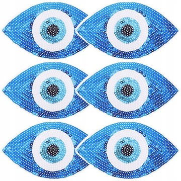 6PCS Szykowanie Aplikacje Akcesoria Ubrania Style