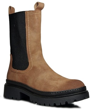 Botki damskie sztyblety workery Camel Evento r38