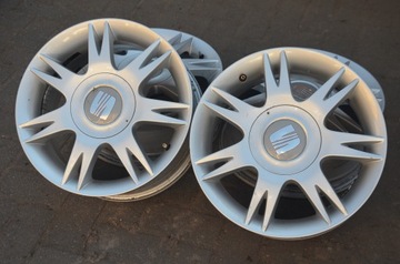 4× DISK HLINÍK SEAT OE 6.0" X 15" 5X100 ET 43