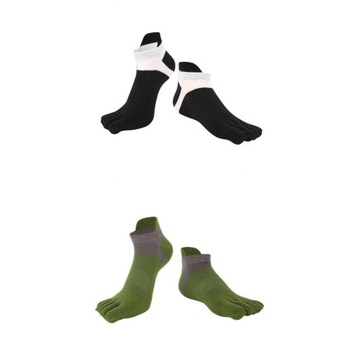 4x Bawełniane skarpetki z palcami unisex Net