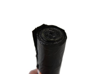 Пакеты для мусора STRONG 80х100 120л 100 шт черные ЛЕНТА 10 рулонов по 10 шт.