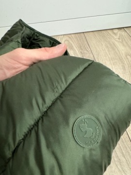 СТЕГАНЫЙ ЖИЛЕТ SAVE THE DUCK СВЕРХЛЕГКИЙ ЗЕЛЕНЫЙ КРАСИВЫЙ 1 S