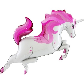 Balon foliowy Różowy Jednorożec Unicorn 61 cm