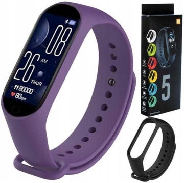 KROKOMIERZ SMARTBAND M5 PRO PULSOMETR SMS MENU PL