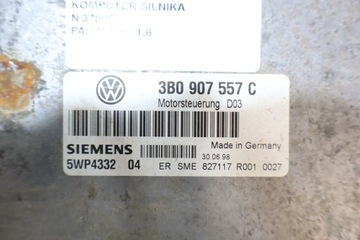 JEDNOTKA MOTORU VOLKSWAGEN PASSAT B5 1.6