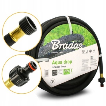 ШЛАНГ ДЛЯ КАПЕЛЬНОГО ПОЛИВАНИЯ 15М AQUA-DROP