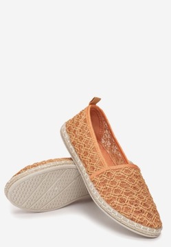 Renee Brązowe Espadryle damskie 38