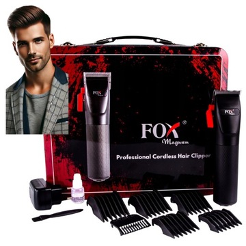 Maszynka do strzyżenia włosów FOX MAGNUM Bezprzewodowa