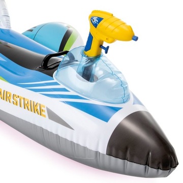 DMUCHANY SAMOLOT DO PŁYWANIA PISTOLET INTEX 57536