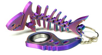 Брелок «Акула» KEYRAMBIT KEYSPINNER karambit - ЗЕЛЕНЫЙ