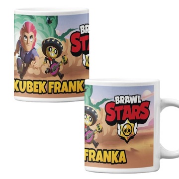 KUBEK Z IMIENIEM BRAWL STARS POSTACIE PREZENT DLA DZIECKA OKAZJA